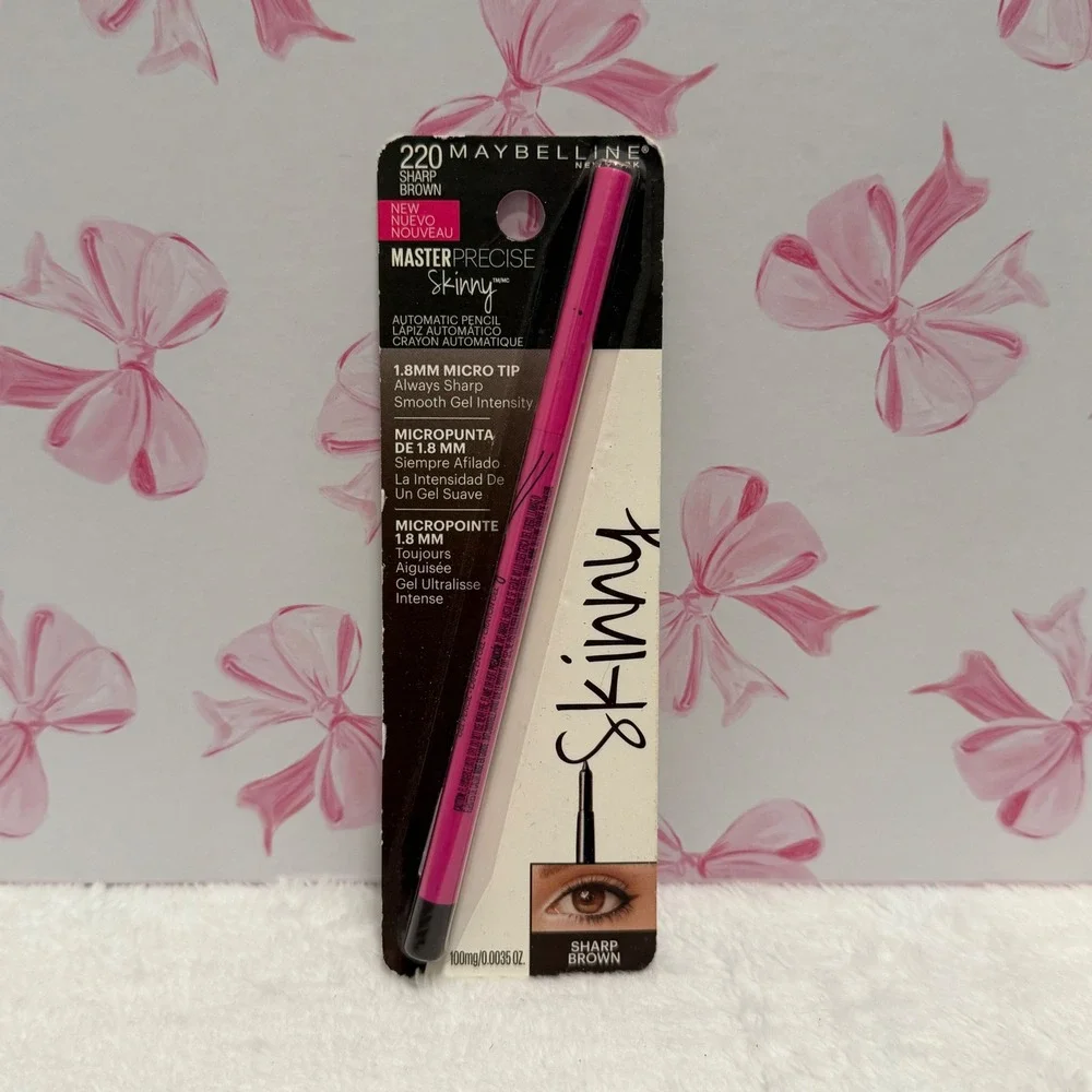 Maybelline Master Precise Skinny Automatic Pencil‎ 220 Sharp Brown NEW